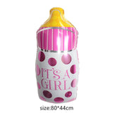 foil balloons Baby Boy air Balloons 1th baby stroller ball for girl Birthday inflatable Party Decorations Kids cartoon hat