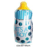 foil balloons Baby Boy air Balloons 1th baby stroller ball for girl Birthday inflatable Party Decorations Kids cartoon hat