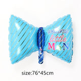 foil balloons Baby Boy air Balloons 1th baby stroller ball for girl Birthday inflatable Party Decorations Kids cartoon hat